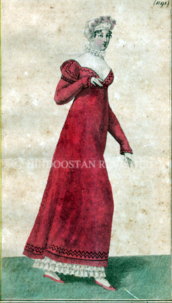 /data/Original Prints/Fashion and Costumes/SATIN BONNET AND EMBROIDERED DRESS OF MERINO WOOL.jpg